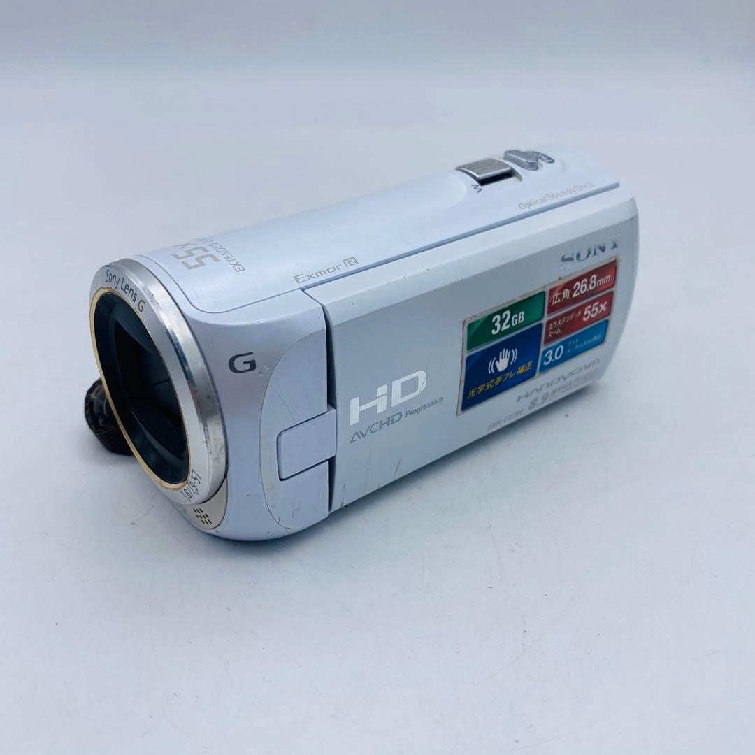 動作確認済み】 SONY HDR-CX390ビデオカメラ - メルカリ