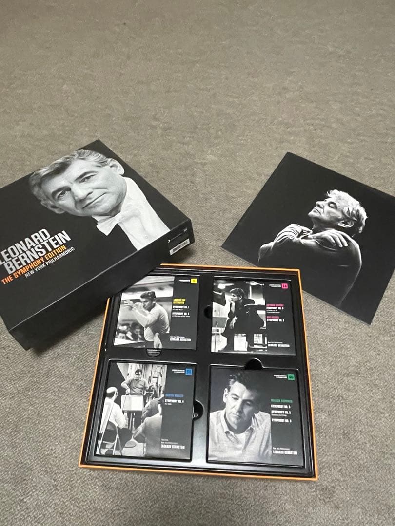 Bernstein Symphony Edition＜初回限定盤＞ （６０ＣＤ） The Symphony Edition 60CD(LP SIZE LIMITED EDITION) [Coffret] by