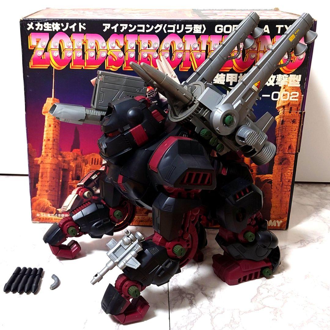 アイアンコング 【 初代 箱付き 一部強化パーツ付き 】ゾイド ジャンク