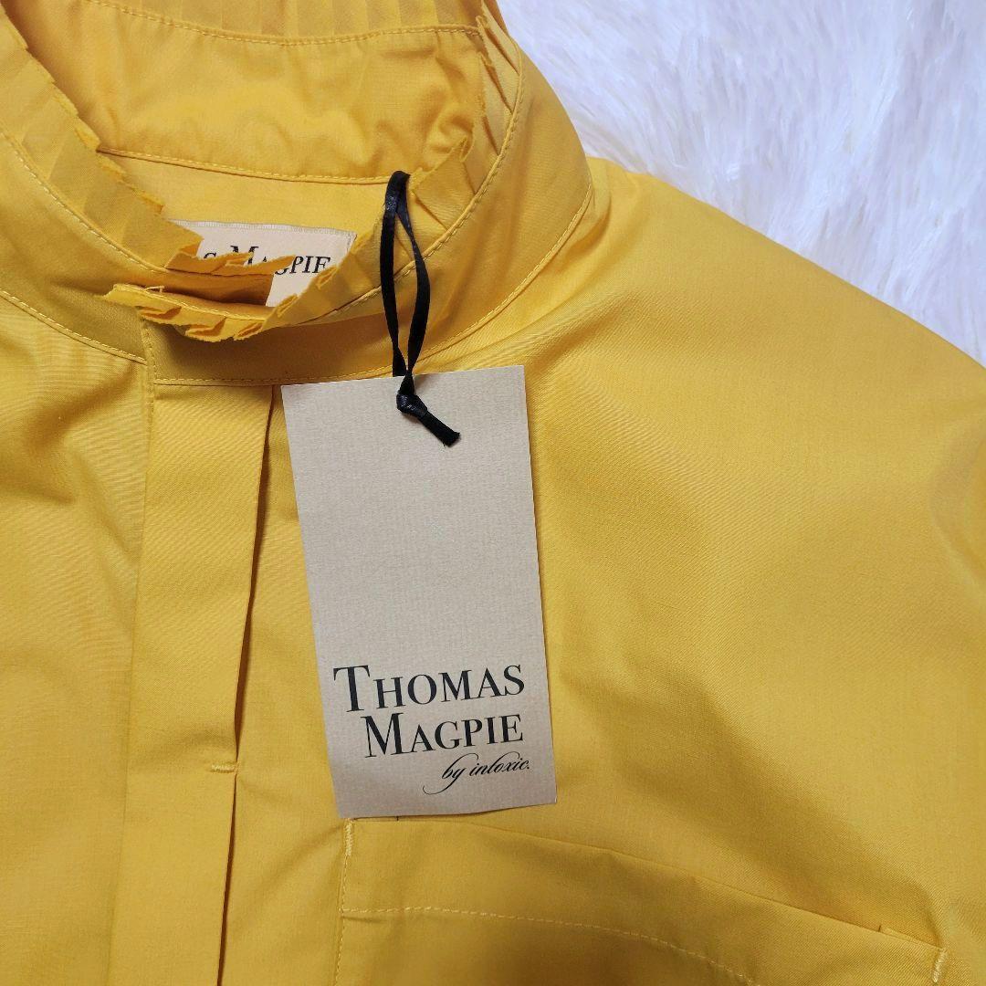 ♡2025winter♡トーマスマグパイ♡ハイネックBIGシャツ イエロー