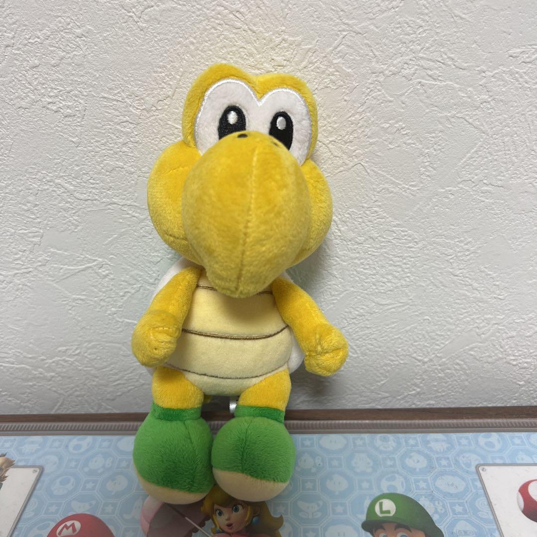 スーパーマリオ ノコノコ ぬいぐるみ 中古品 - メルカリ