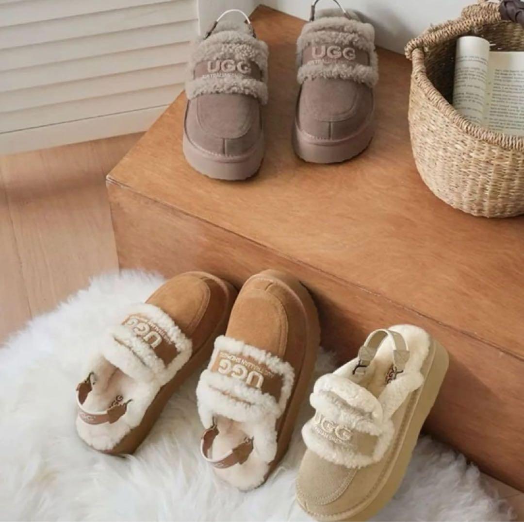 UGG Australian Shepherd スリングバックスリッパ 23cm - メルカリ