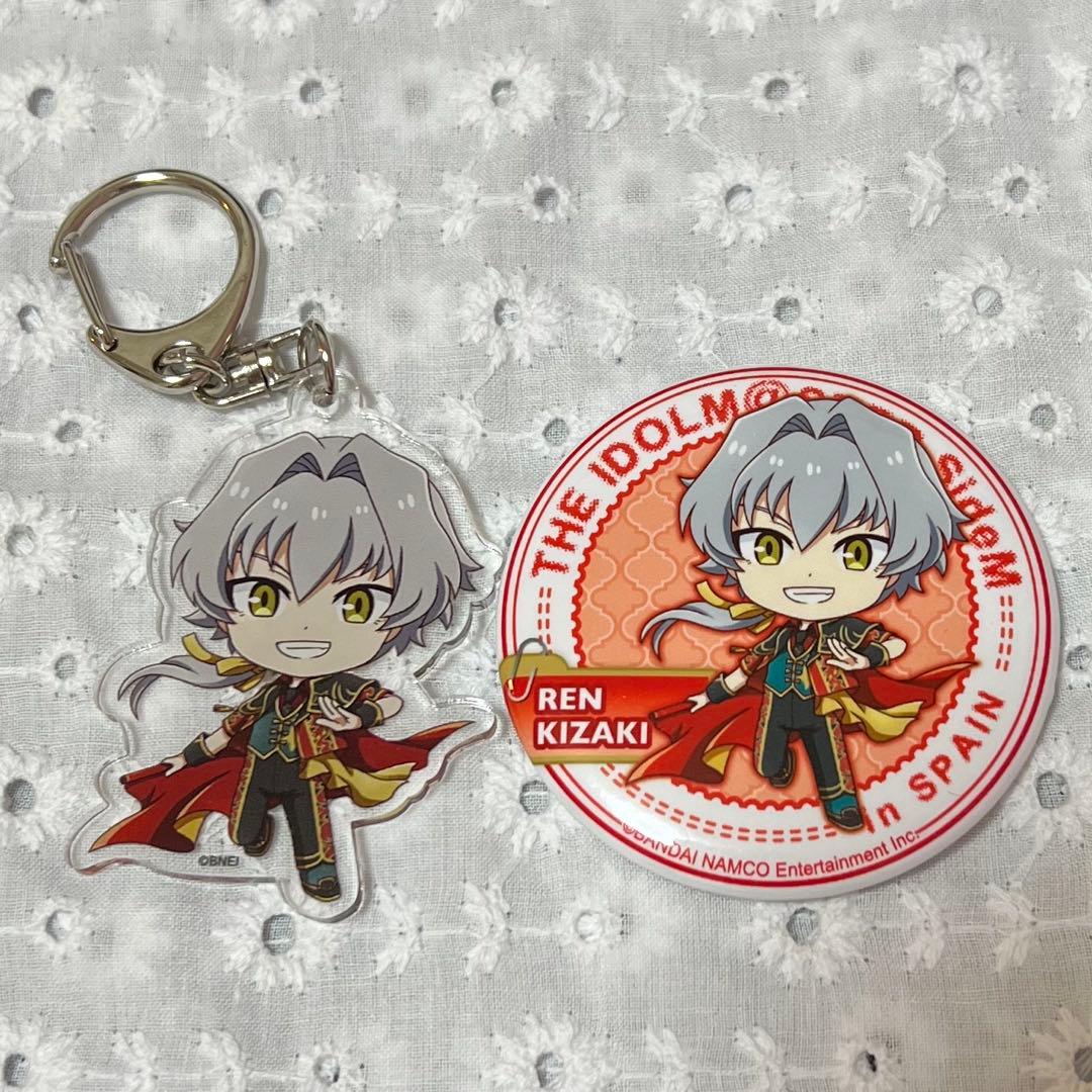 SideM 牙崎漣 アクキー＆缶バッジセット - メルカリ