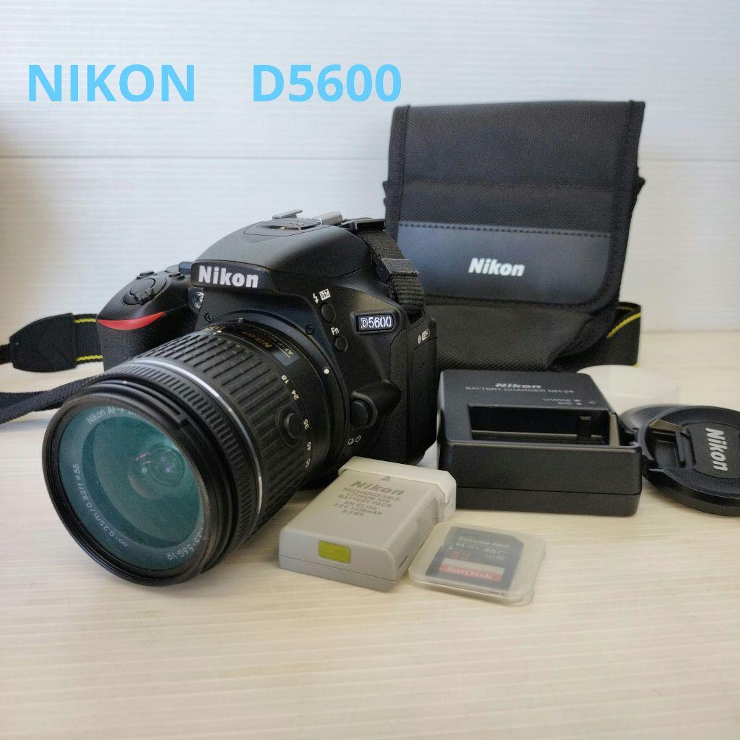 Nikon D5600 デジタル一眼レフカメラ Amazon | Nikon デジタル一眼レフカメラ D5600 ボディー ブラック
