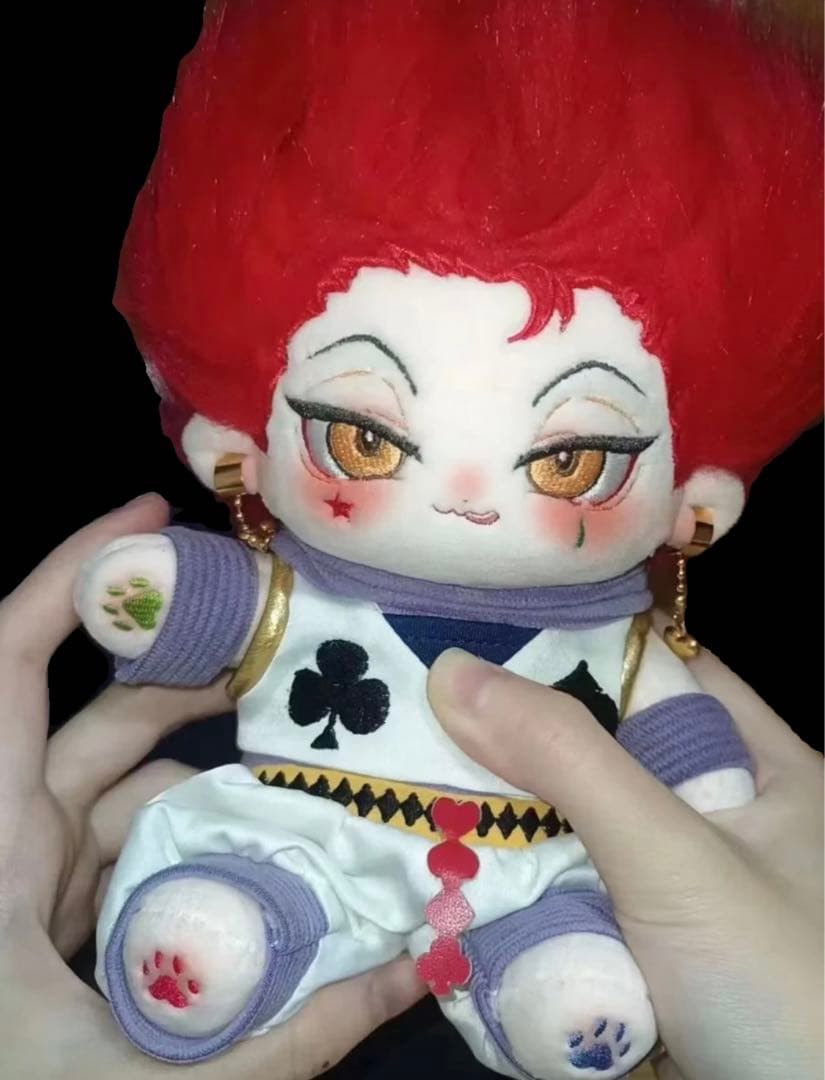☆HUNTER × HUNTER ヒソカ 20cm 着せ替えぬいぐるみ《衣装無》