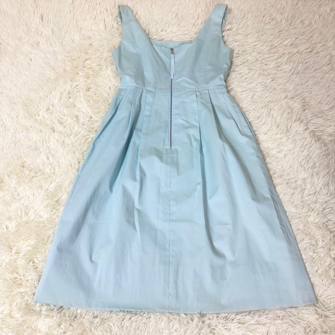 FOXEY BOUTIQUE フォクシー ミントブルー Aラインワンピース 40 - メルカリ