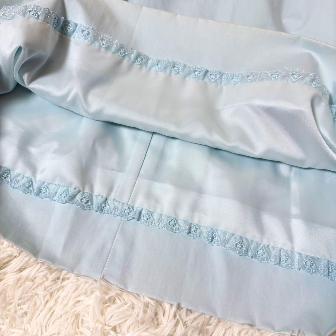 FOXEY BOUTIQUE フォクシー ミントブルー Aラインワンピース 40 - メルカリ