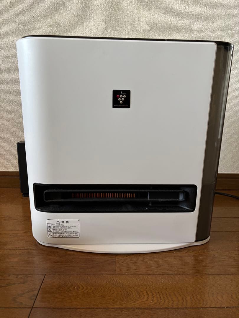 2023年11月購入 シャープ 電気暖房/加湿/空気清浄1200W 高さ42cm HX-SK12 | プラズマクラスター電気暖房機：シャープ