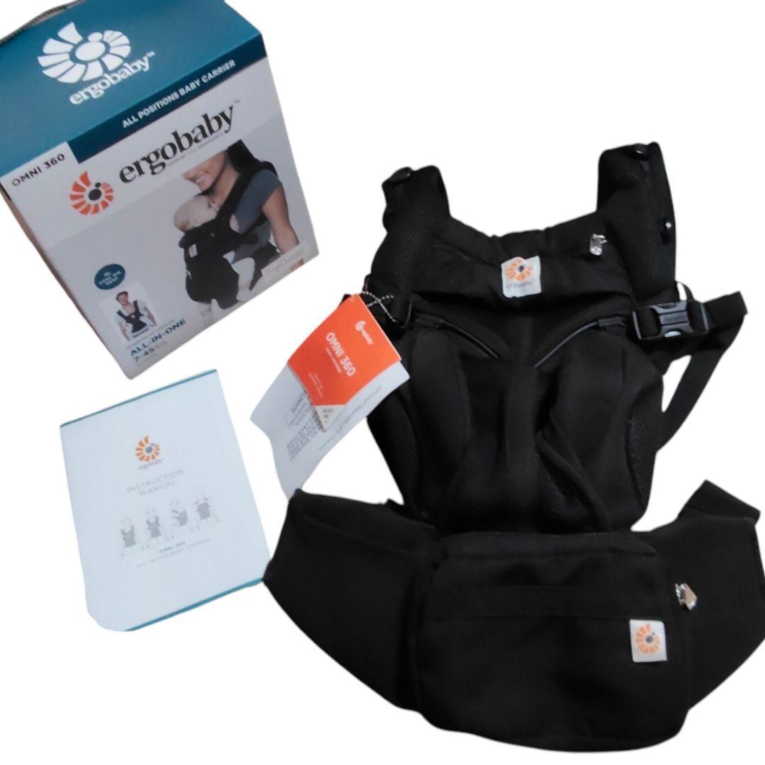 新品未使用◇エルゴ クールエアメッシュ Omni 360 抱っこ紐 ブラック