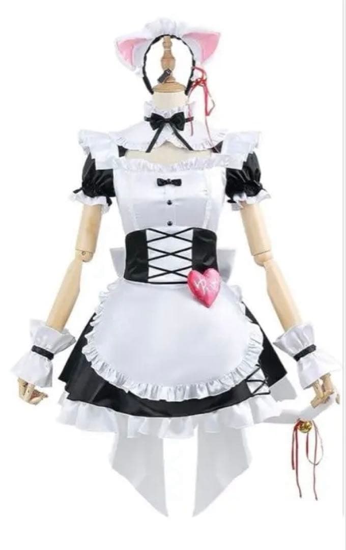 椎名唯華　メイド衣装コスプレ Amazon.co.jp: [CSPY]コスプレ衣装 椎名唯華 制服 メイド服 しいなゆい