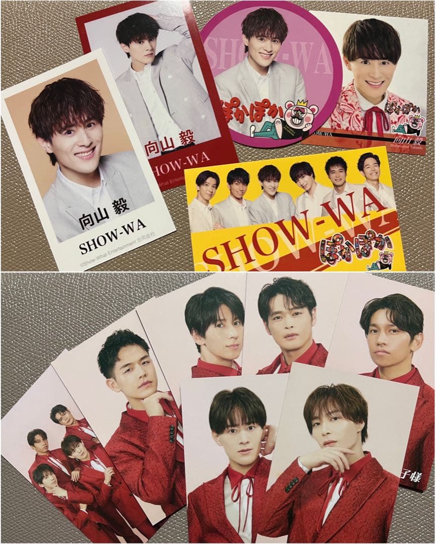 SHOW-WA 向山毅 ステッカー トレカ ぽかぽか - メルカリ