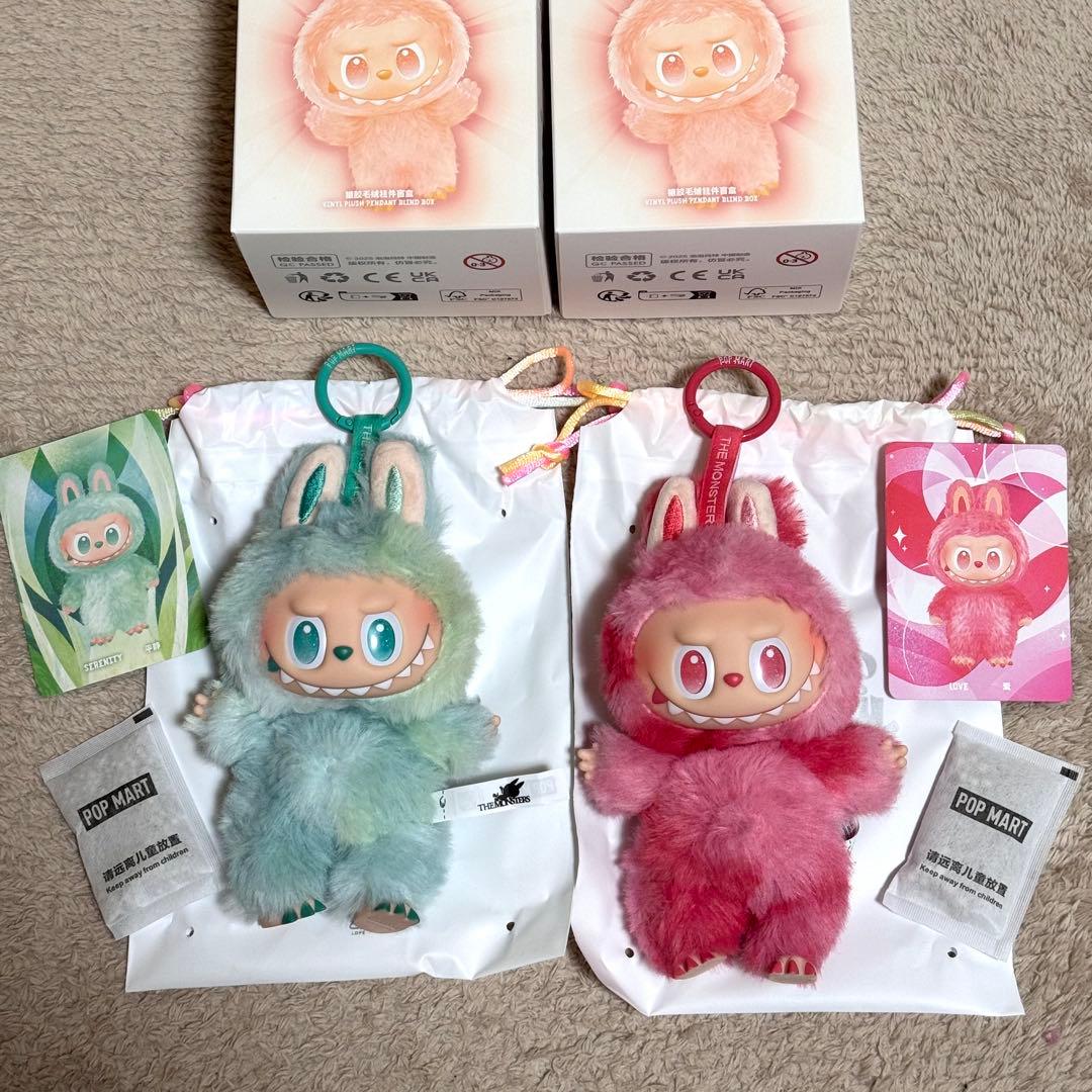 正規品】ラブブ labubu エナジー LOVE, SERENITY 2セット - メルカリ