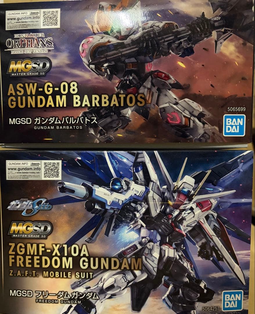 MGSD ガンダムバルバトス / フリーダムガンダム 2点セット - メルカリ