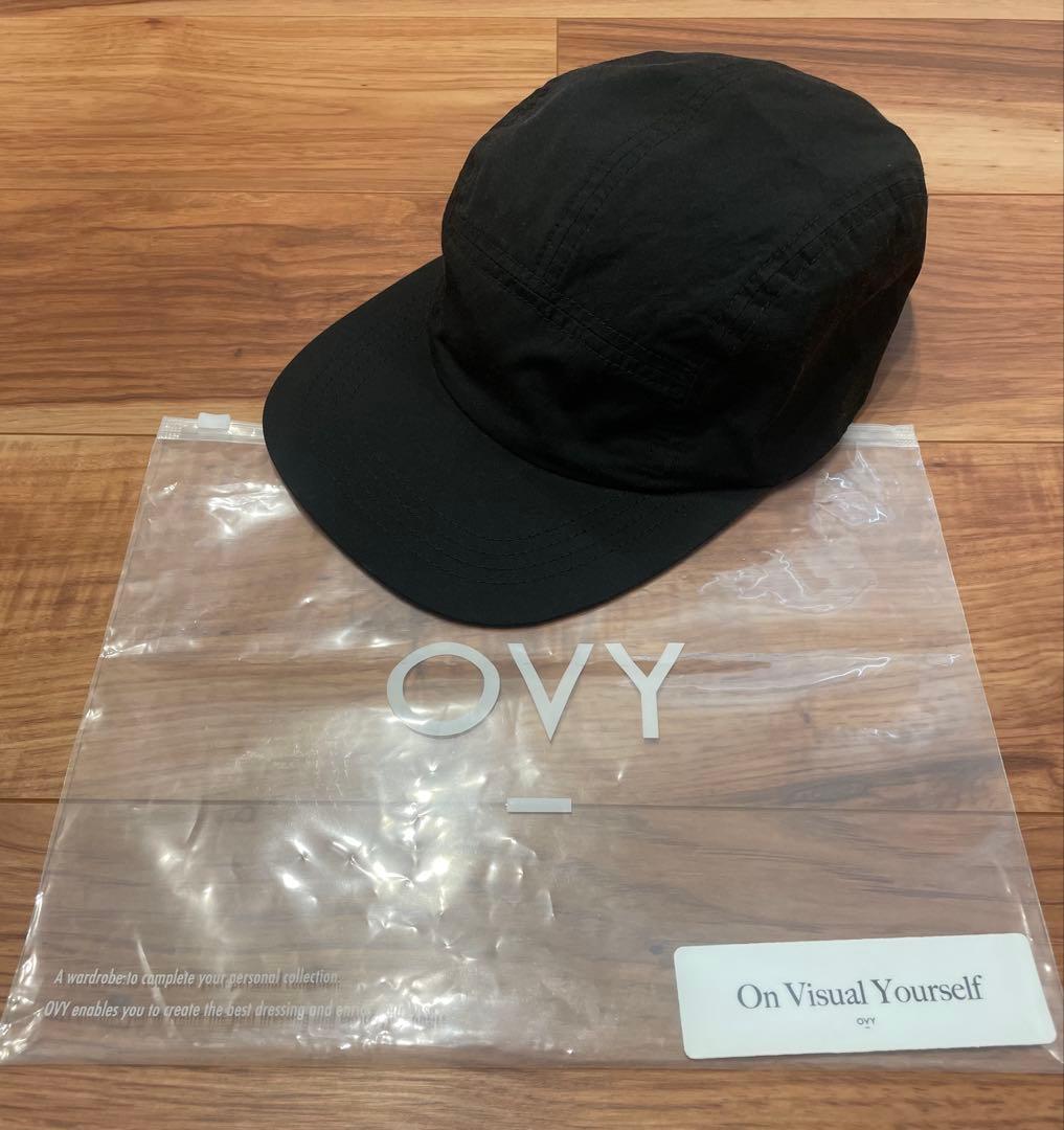 帽子 OVY Cotton Nylon Water-repellent Jet Cap Cotton Nylon Water-repellent Jet Cap (black) | OVY