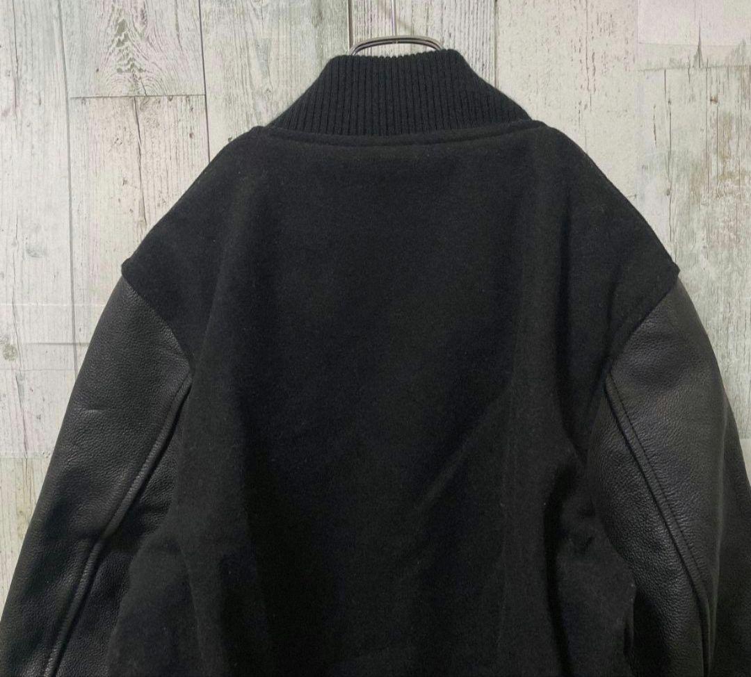 Colunbia コロンビア スタジャン レザー 牛革 黒 レア 希少