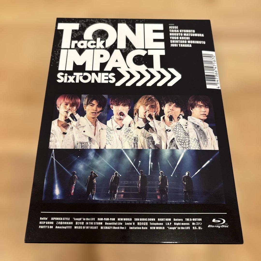SixTONES TrackONE IMPACT 初回盤Blu-ray - メルカリ