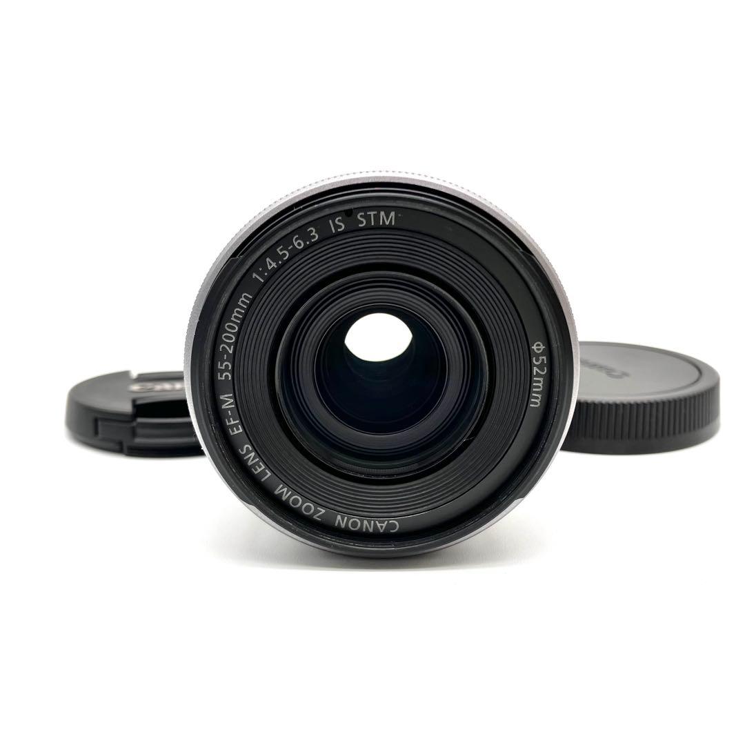 Canon EF-M 55-200mm F4.5-6.3 IS STM シルバー - メルカリ