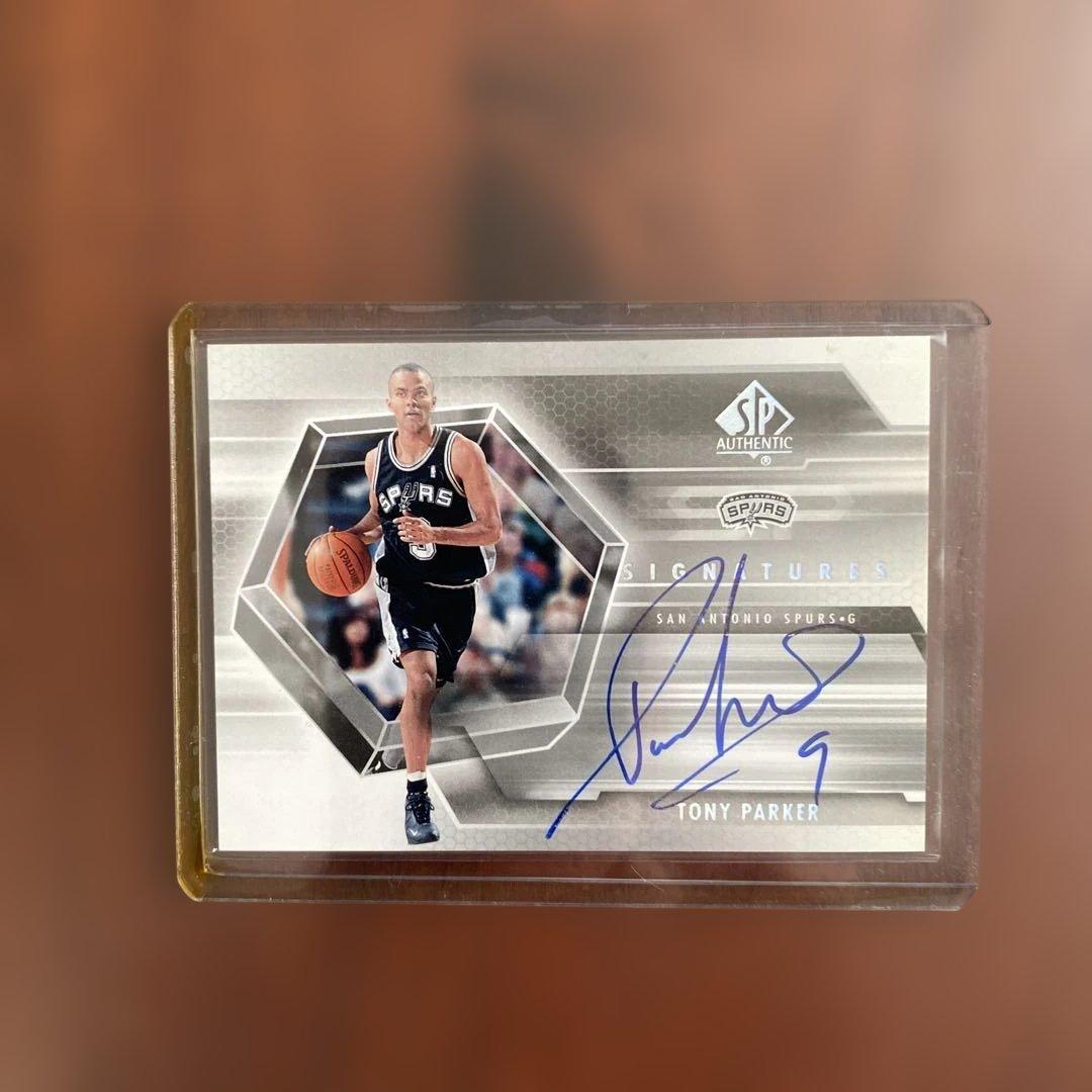 NBA 20 トニー・パーカー 直筆サインカード - メルカリ