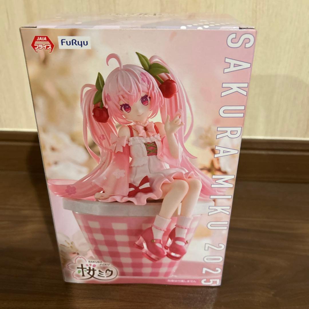 初音ミク ぬーどるストッパーフィギュア 桜ミク 2025 Art by 夢ノ内