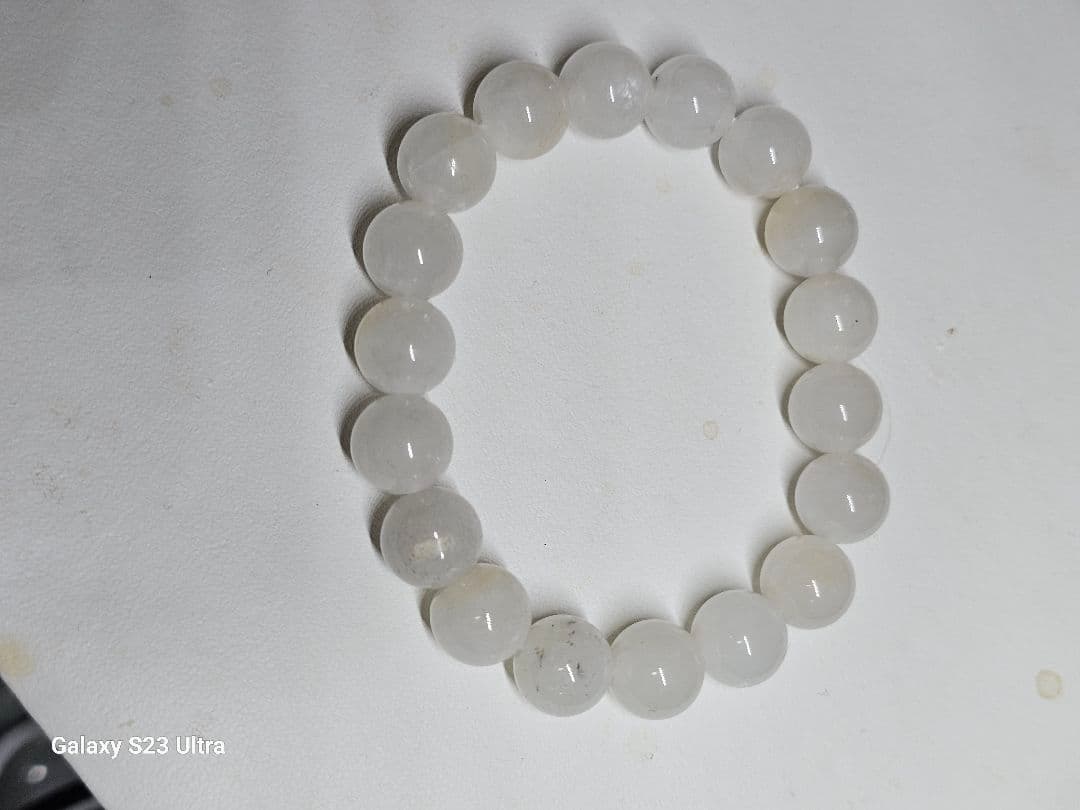乙女鉱山産乙女水晶10m18珠ブレスレット