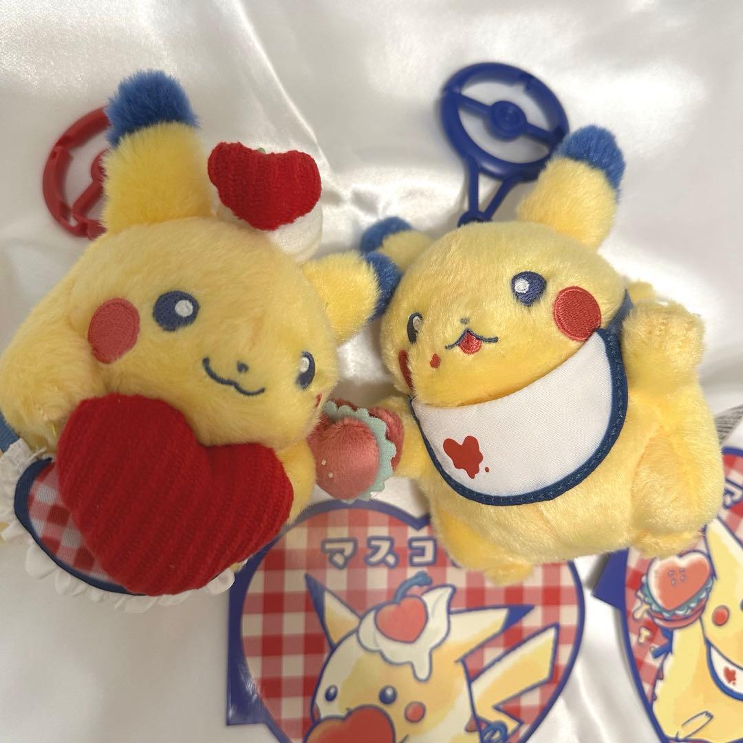 PIKACHU DINER ハンバーガー&ハート マスコット ピカチュウダイナー