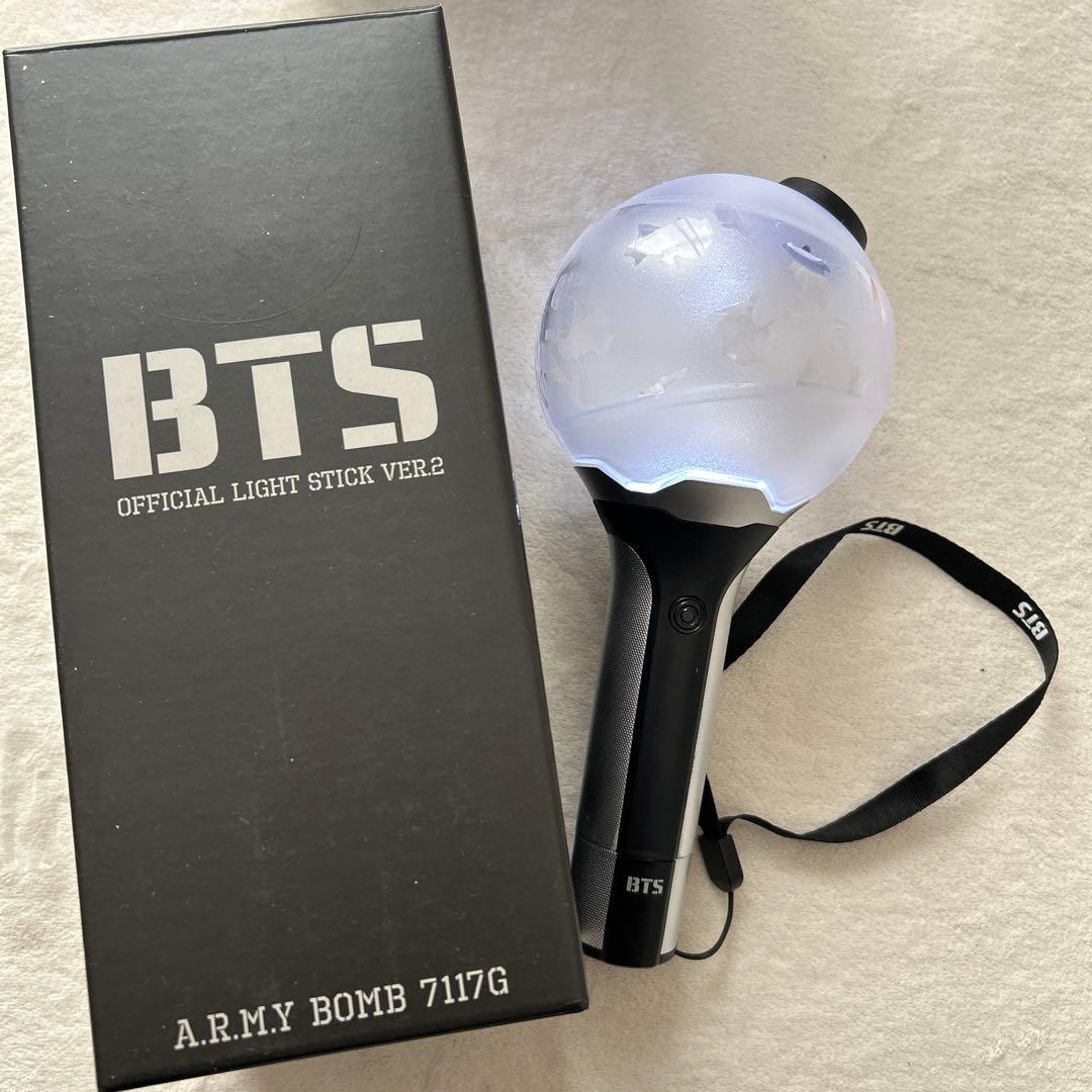 BTS Official Light Stick アミボム ペンラ ver.2 - メルカリ