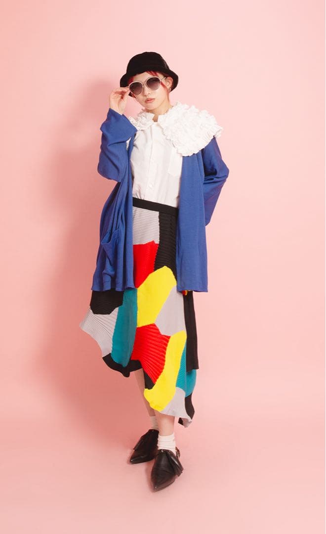 あのちゃん着用 COMME des GARCONS ポリフリルカラーシャツ 白S - メルカリ