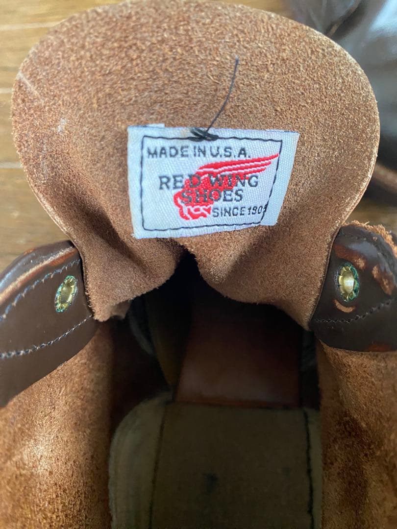 RED WING 8161 ガラスレザー ダークブラウン US7D[25cm] - メルカリ