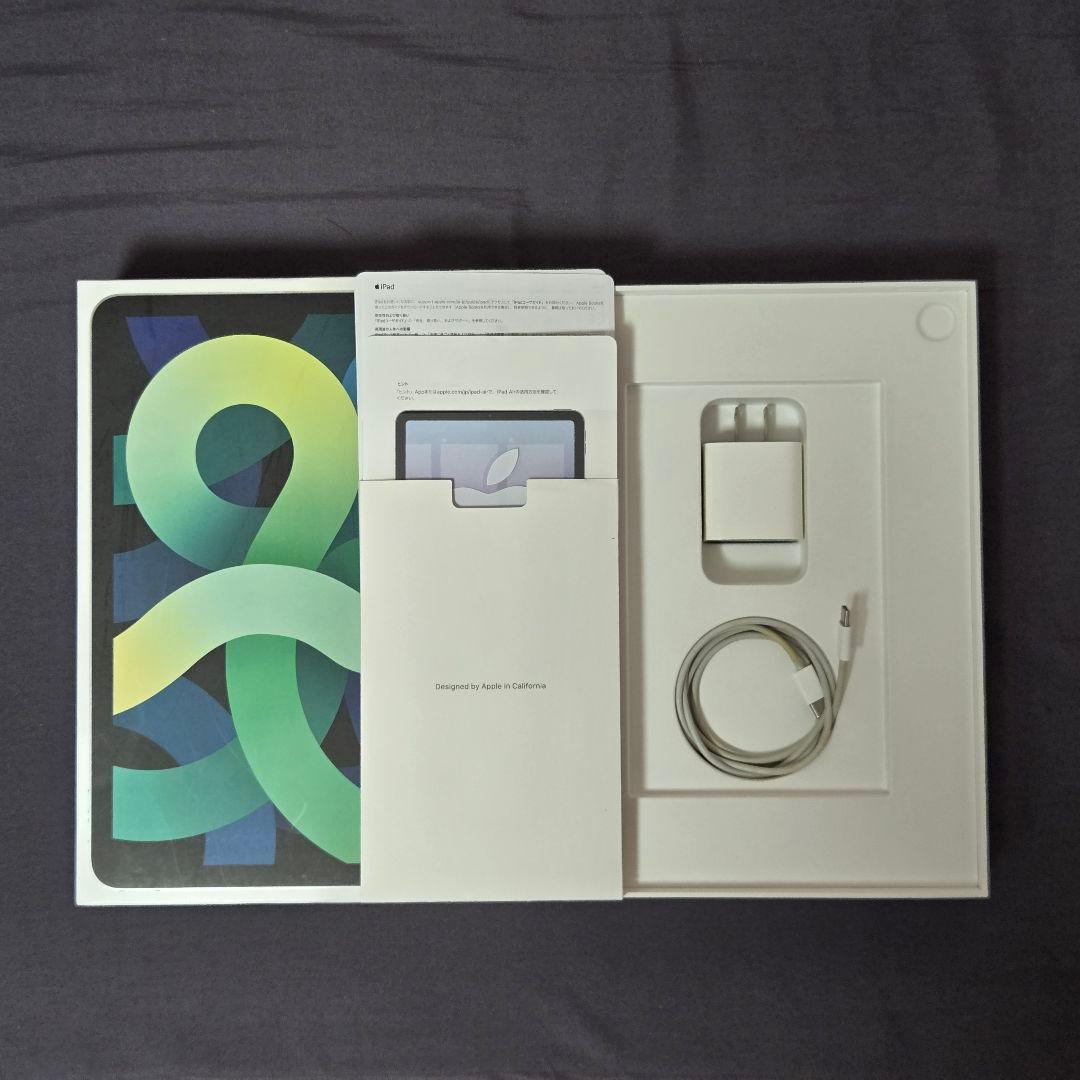 Apple iPad Air4 第4世代 wifi 中古 完品 バッテリー87% - iPad本体