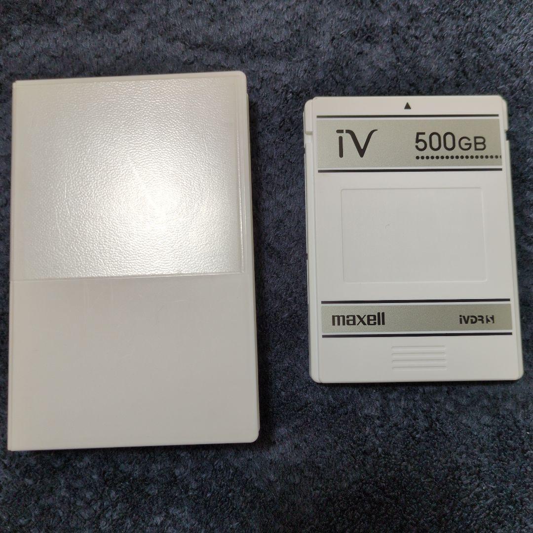 マクセル iVDR-S HDD 500GB です。 Amazon | マクセル iVDR-S規格対応リムーバブル・ハードディスク 500GB