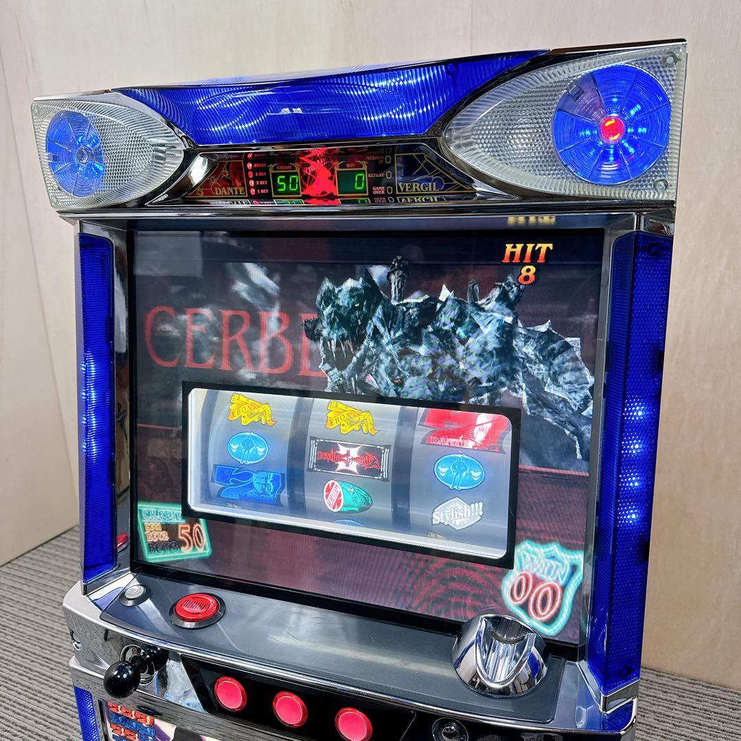 パチスロ実機 デビルメイクライ3 5号機 コイン不要機 無段階音量調整