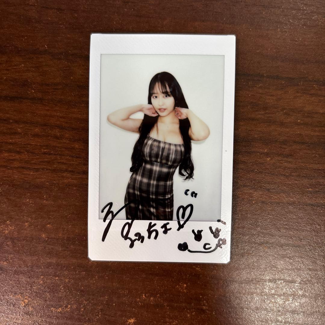 天野ちよ 撮影会特典 直筆サイン入りチェキ - メルカリ