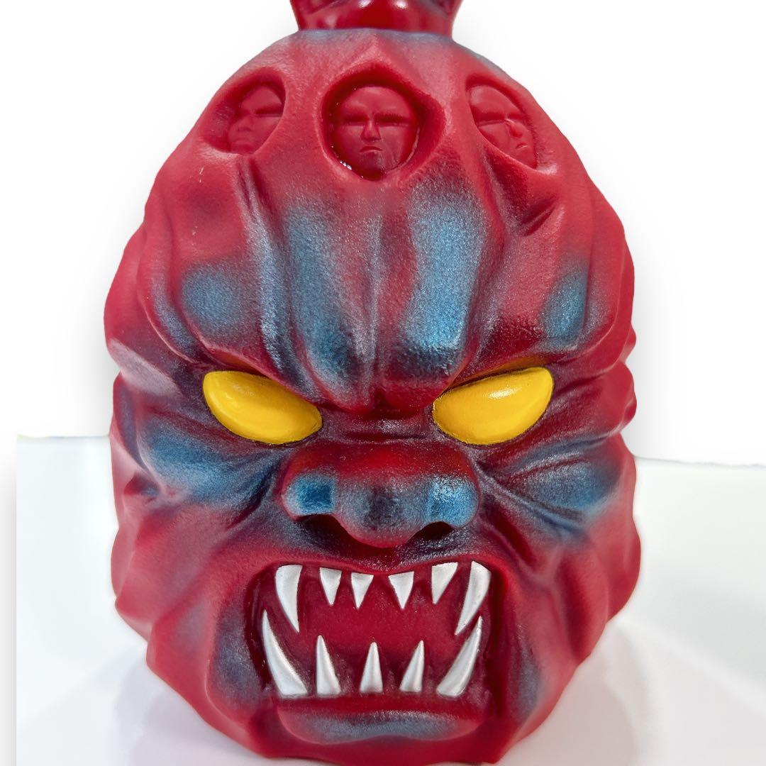 激レア 限定 レインボー造形 十面鬼 ソフビ 脱着可能 - メルカリ