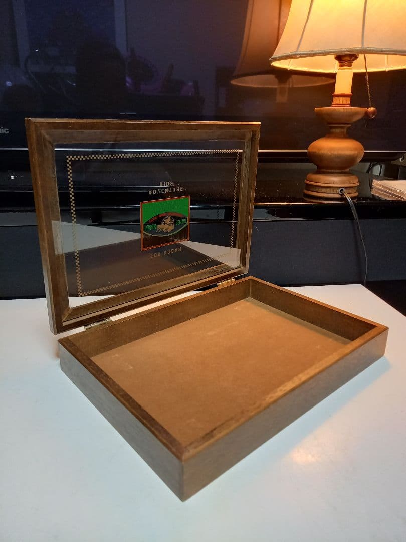 kat 様売約済 Stephen's ウッド ショーケース 木製 硝子 木箱