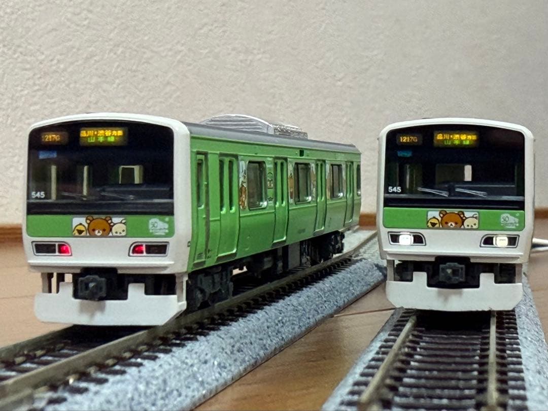 KATO 10-1227 E231系500番台 リラックマ ラッピングトレイン KATO 10-1227 E231系500番台「リラックマみどりの山手線ラッピング