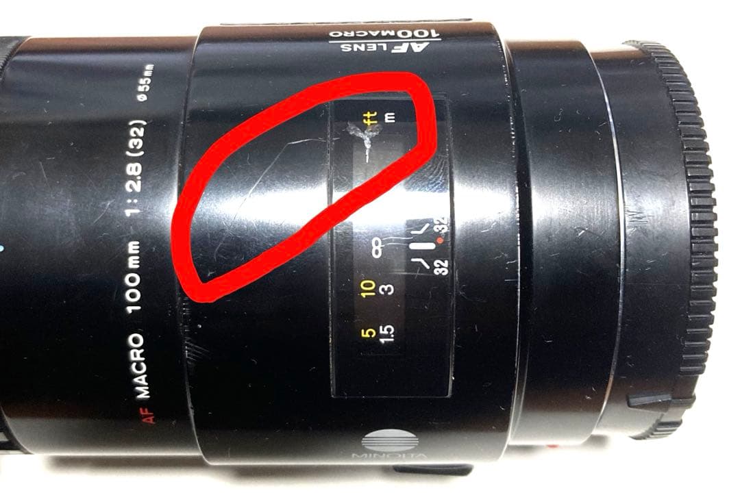 MINOLTA AF 100mm Macro F2.8 マクロ Aマウント 中古 - メルカリ