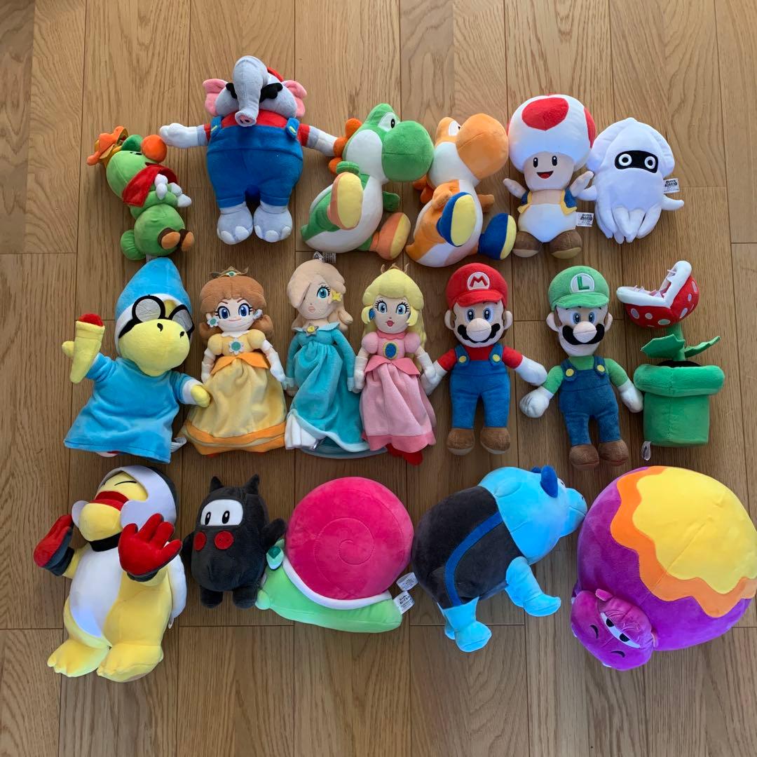 スーパーマリオ ぬいぐるみセット マリオブラザーズワンダー - メルカリ