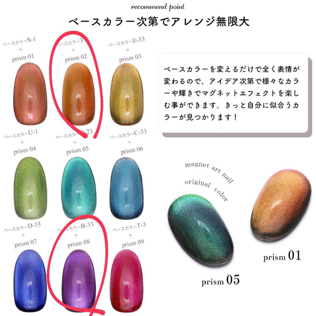 マグネットジェル38個 ココイスト グレースガーデン ネイルタウン プレスト