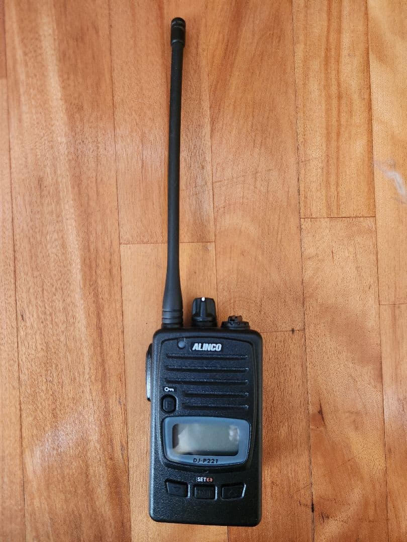 ALINCO DJ-P221L トランシーバー EMS-62マイク 2セット