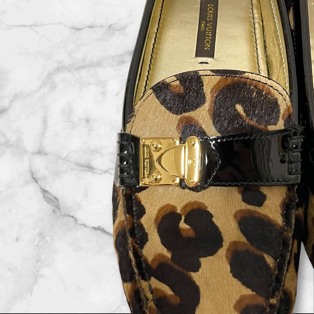 818様専用 LOUIS VUITTON ヒョウ柄 ドライビングシューズ