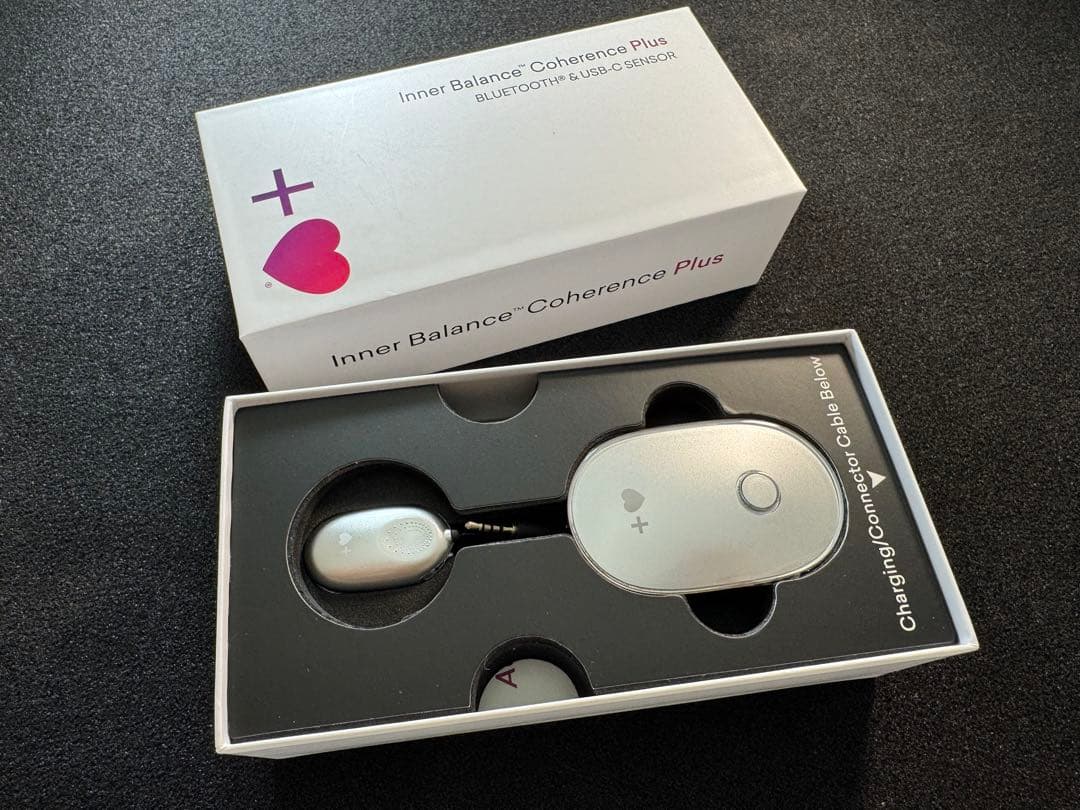 ハートマスインナーバランスCoherencePlus 心拍センサー