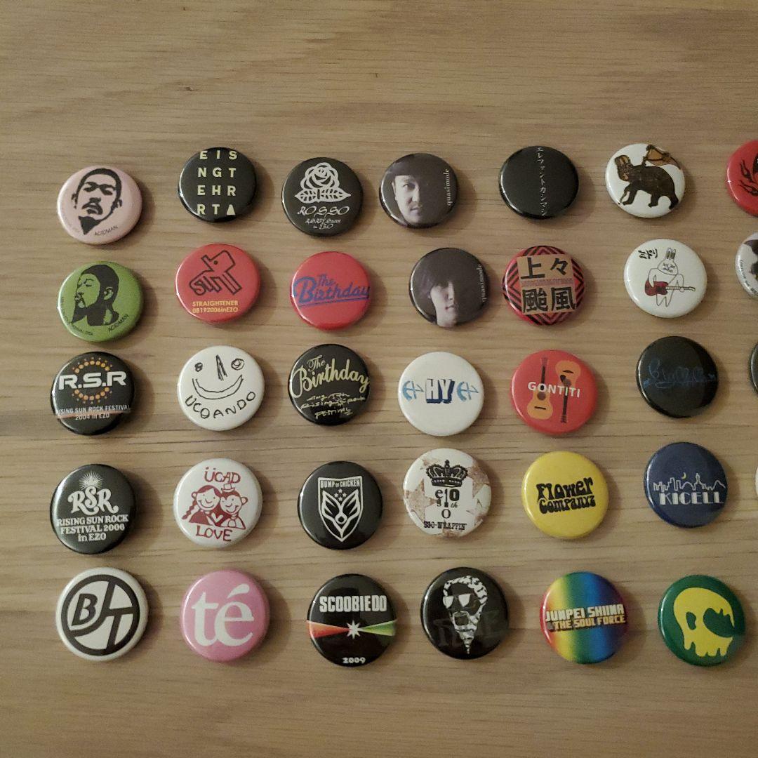 ライジングサンロックフェスティバル 缶バッジ 2004〜2006 - メルカリ