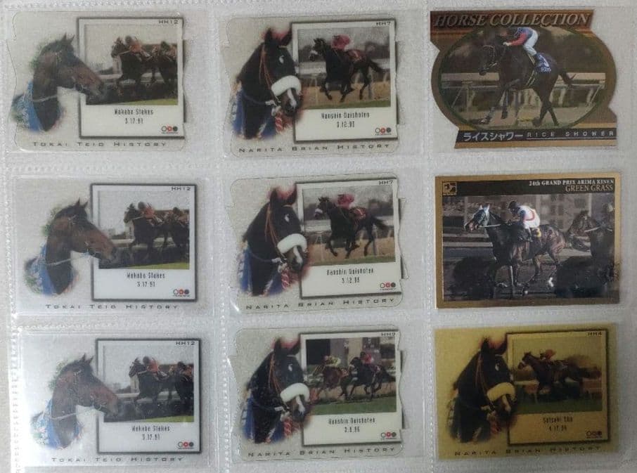 競馬　トレーディングカード各種 27枚セット)サラブレッドカード 98年上半期版 通常メモリアルセット M1