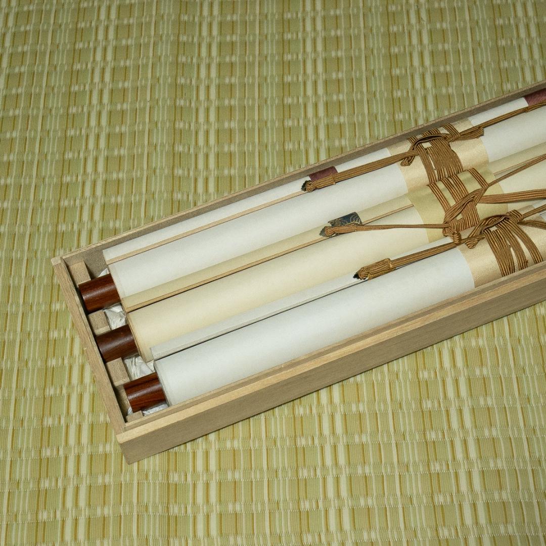 掛軸-1722 佐竹本三十六歌仙 斎宮女御 紀貫之 小大君 伊藤嘉晃監修