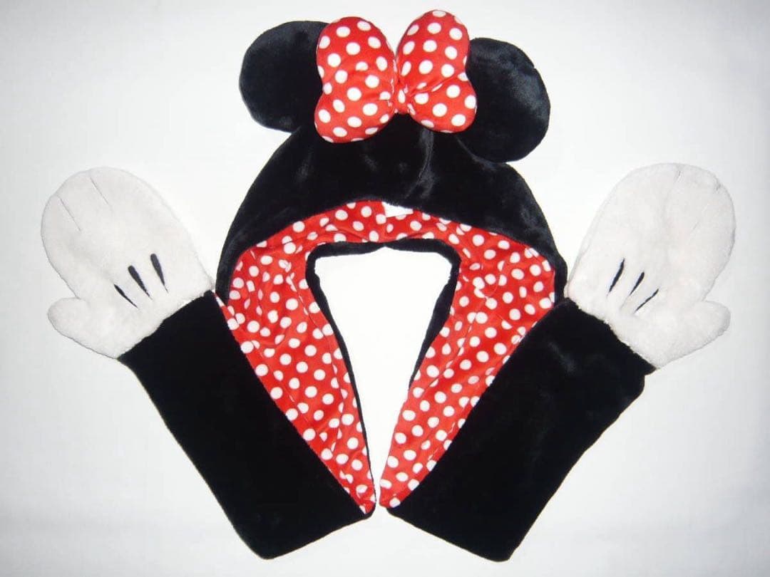 ミニー マフラーキャップ ディズニー マフラー - メルカリ