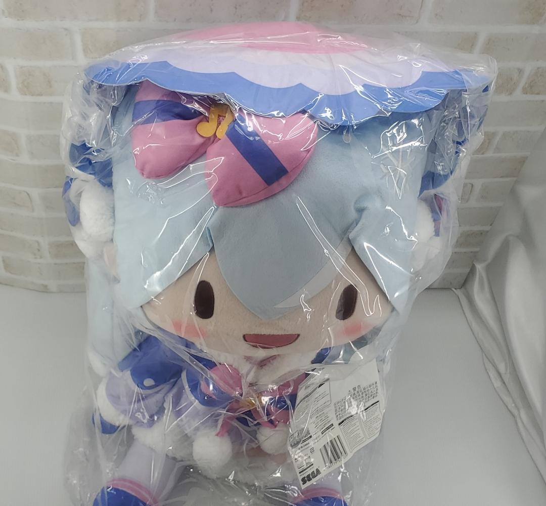 雪ミク2023 ふわぷちどでかジャンボ ぬいぐるみ - メルカリ