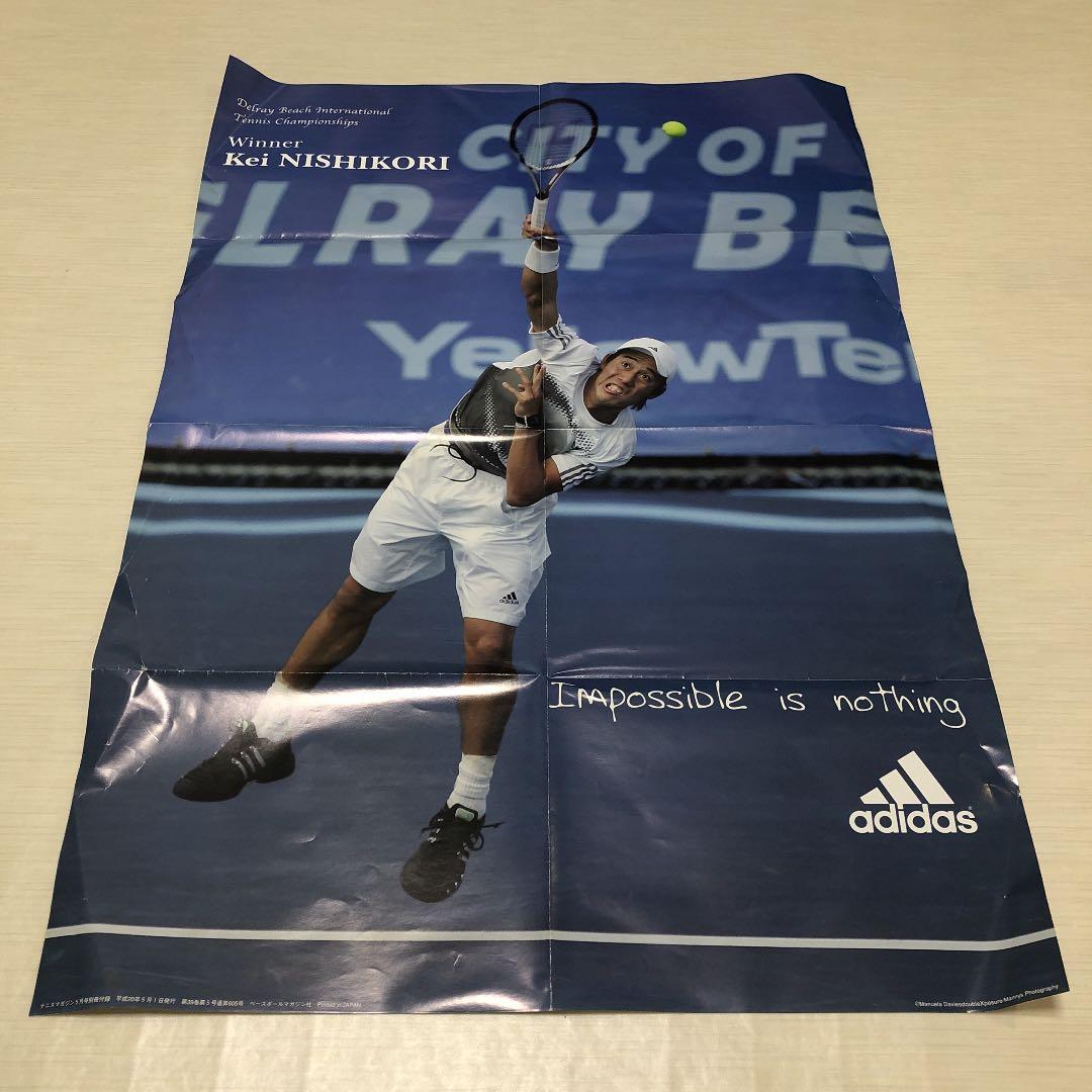 錦織 圭 ATP TOUR 初優勝 ポスター - メルカリ