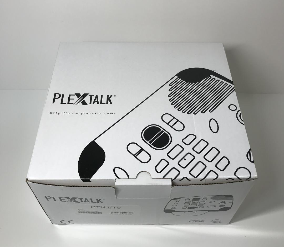 未使用品 PLEXTALK プレクストーク PTN2 視覚障害者向け 図書再生機