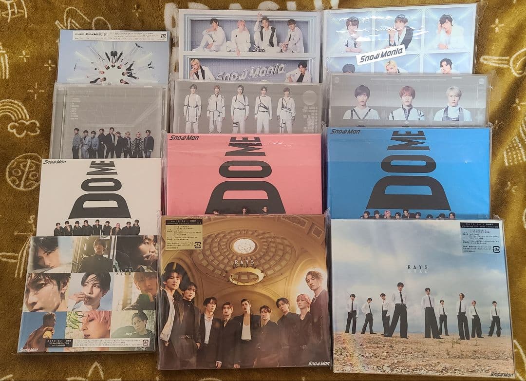 Man　アルバムまとめ Snow Man、9月29日リリースの1stアルバム『Snow Mania S1』ジャケット