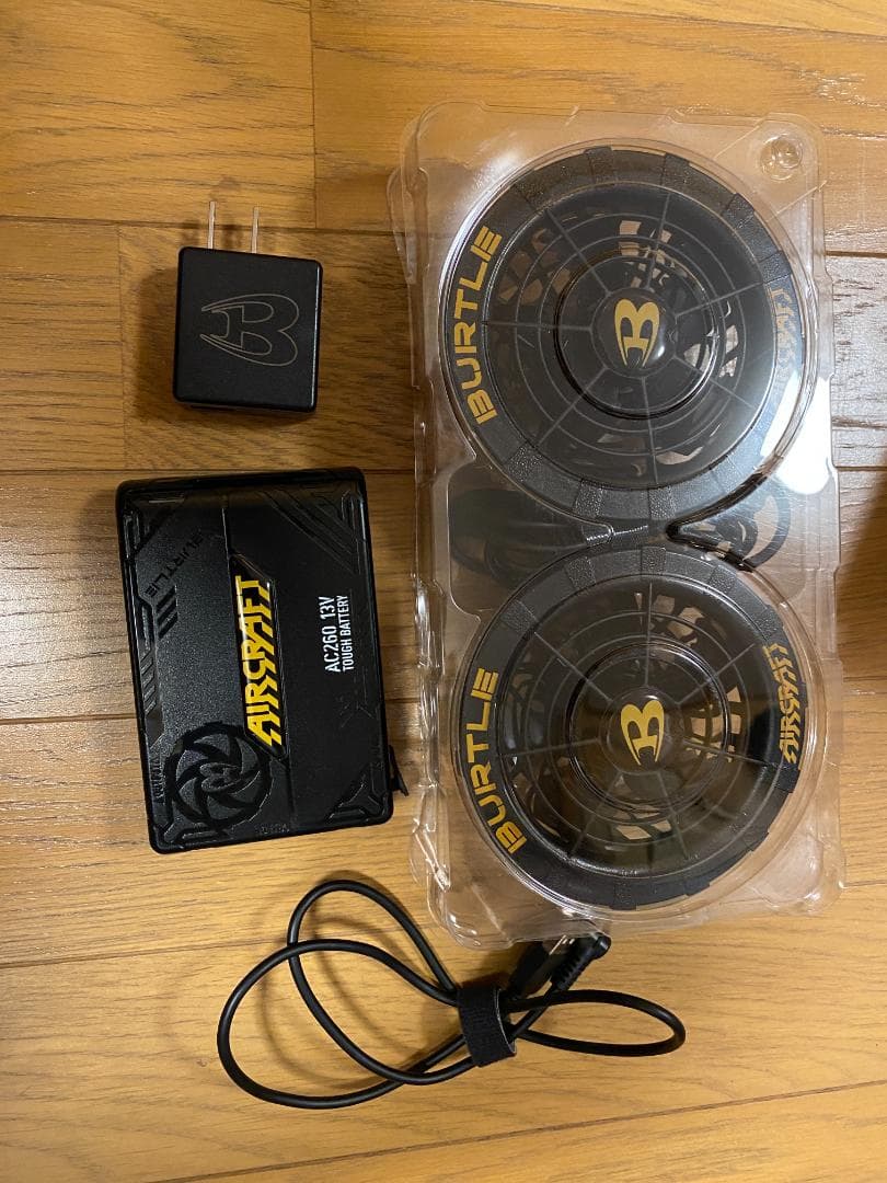 リ*ン様 バートルAC260 13Vバッテリー＆ファンユニットセットエアー